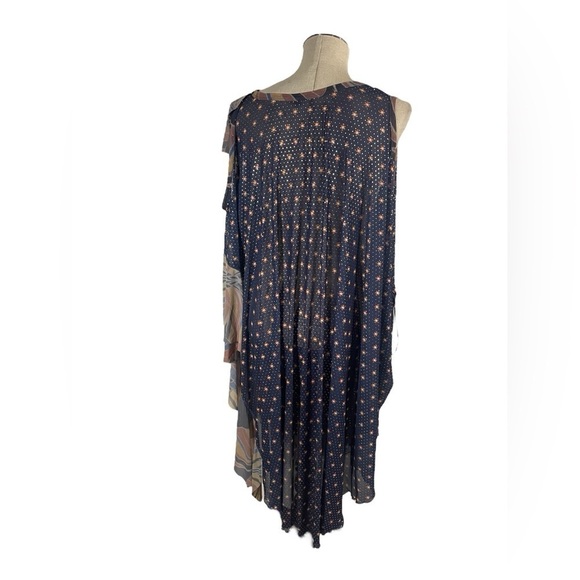 NWT Free People Kimono dress ruffle v-neck extra small/small swim coverup - Picture 6 of 9